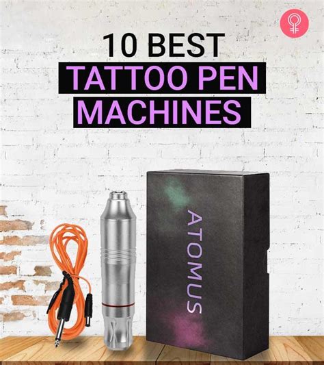 machine for tattoos|The Best Tattoo Pen Machines in 2023 .